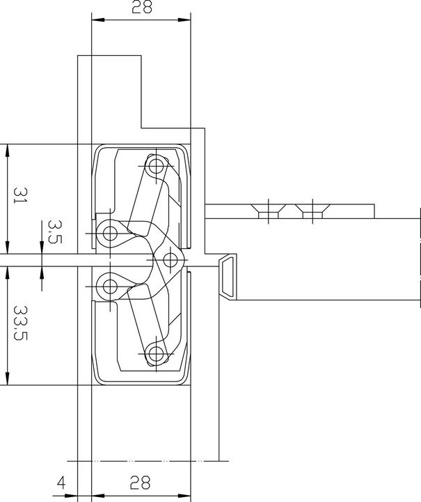 Produktbild Simonswerk Objektbänder TECTUS TE 340 3D