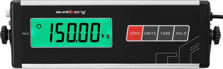 Produktbild Steinberg Bodenwaage Tierwaage Industriewaage Schwerlastwaage 150 kg LCD 95 x 50 cm