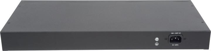 Actual product image Intellinet 16-port Gigabit Ethernet PoE+ switch with 2 SFP ports and LCD display (PoE+/PoE) 370 W Endspan 19 (16 Ports)
