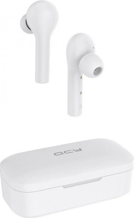 Actual product image QCY T5 TWS Bluetooth Earphones V5.0 (white) (NC, 25 h, Wireless)