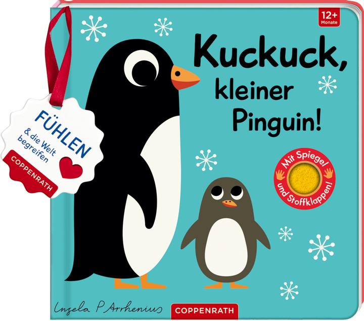 Immagine prodotto Mein Filz-Fühlbuch: Kuckuck, kleiner Pinguin! (Tedesco, 2019)
