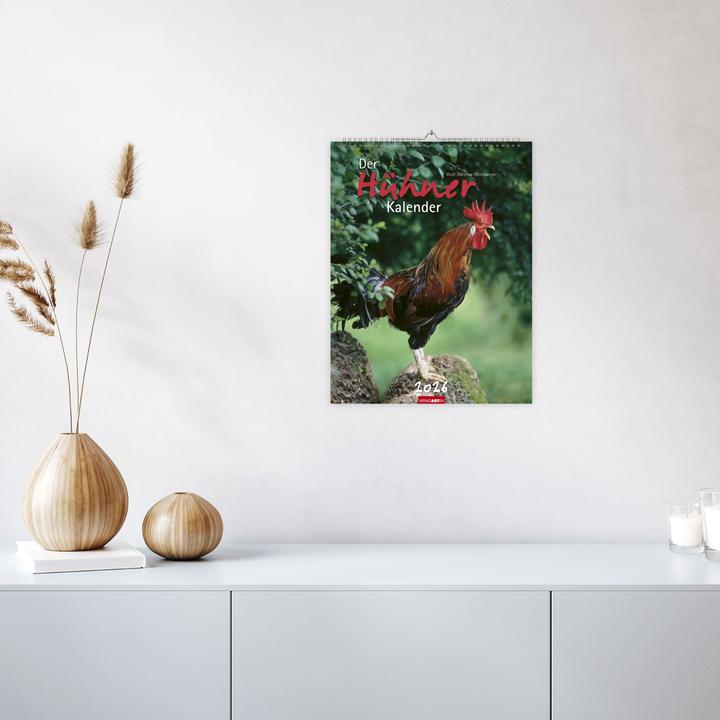 Produktbild Der Hühnerkalender 2026 (30 x 39 cm)