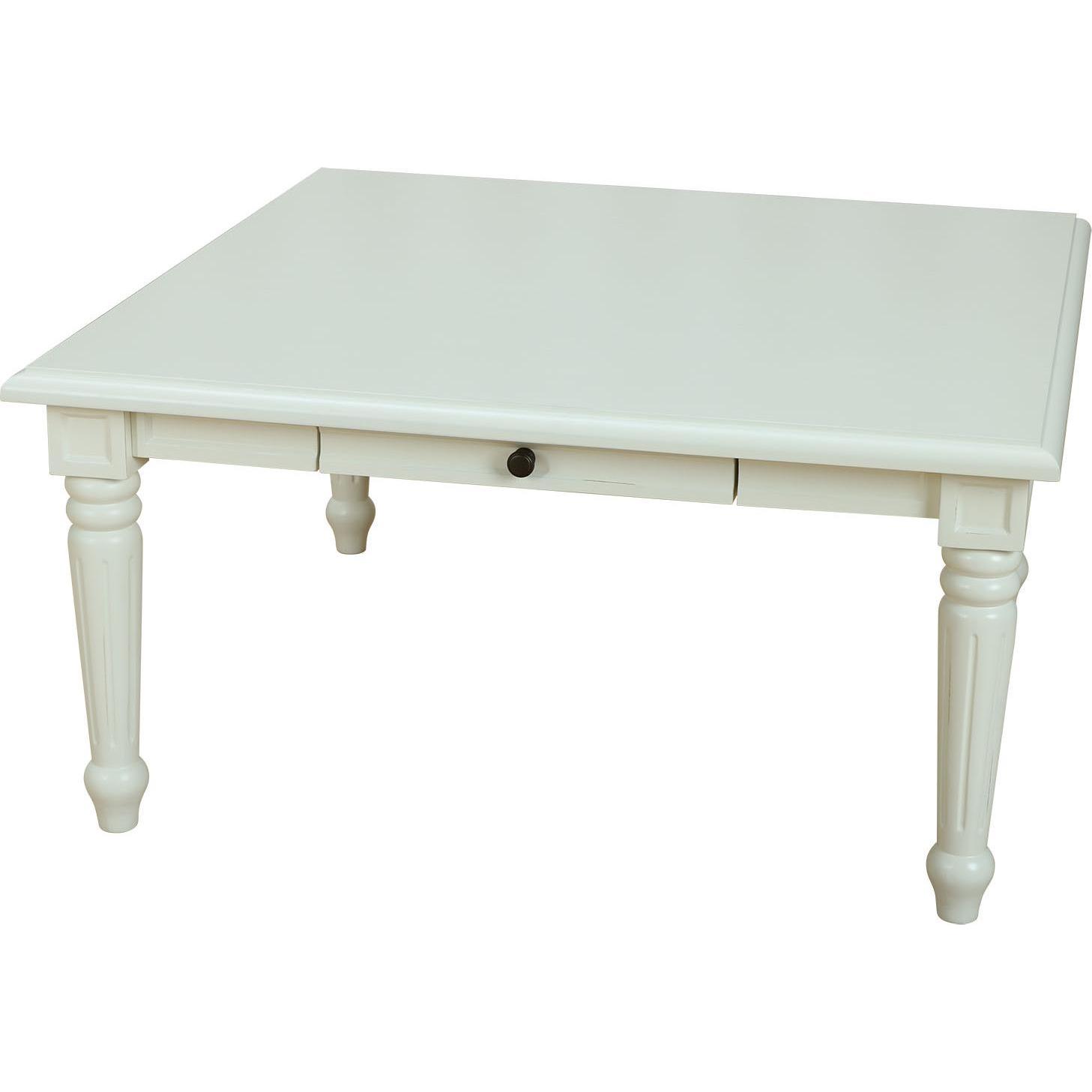 Ebuy24, Couchtisch + Beistelltisch, Couchtisch Amaretta (100 x 100 cm)