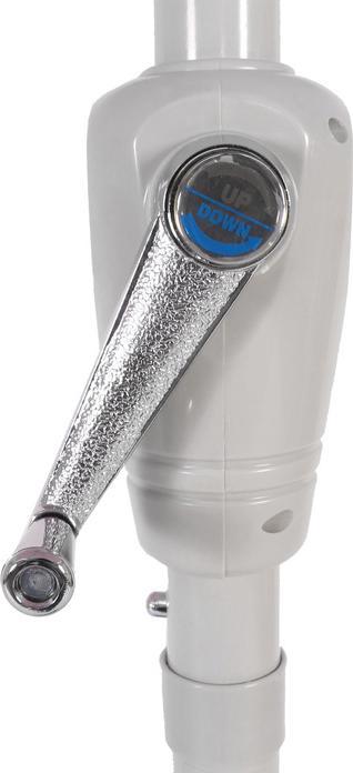 Produktbild Swisshandel24 Sonnenschirm, Gartenschirm, Ø 2,7m neigbar Polyester/Alu 5kg - blau (2.70 m)