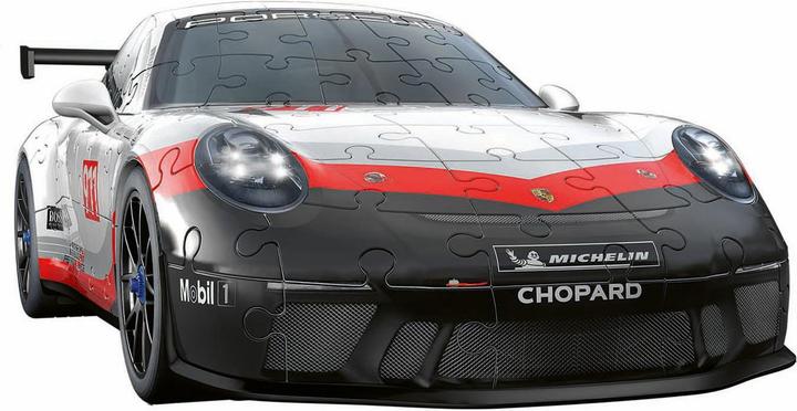 Actual product image Ravensburger 3D Puzzle 108 Teile - Iconics: Porsche 911 GT3 Cup (108 pieces)