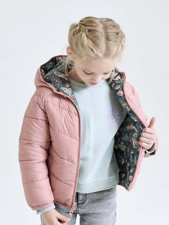Actual product image Vertbaudet Leichte Mädchen Wende-Steppjacke mit Recycling-Polyester (158)