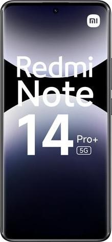 Produktbild Xiaomi Redmi Note 14 Pro+ 5G (256 GB, Midnight Black, 6.67", Dual SIM, 200 Mpx, 5G)