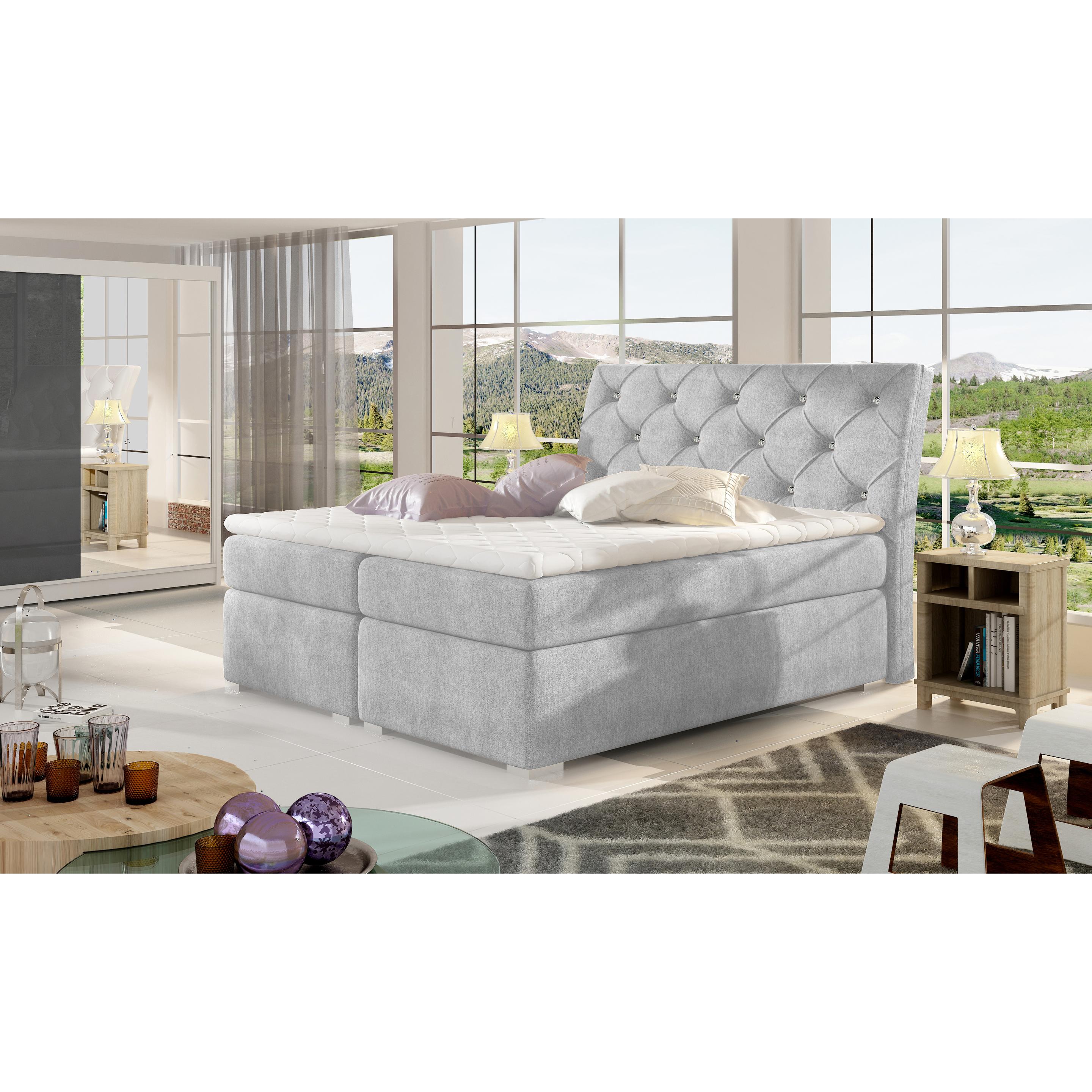 ELTAP, Boxspringbett, Balvin mit Stauraum (180 x 200 cm)