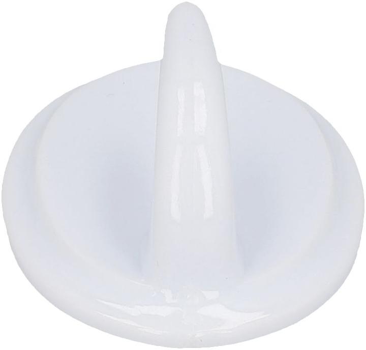 Image du produit Inofix Crochet adhésif ovale, blanc, 2 pièces
