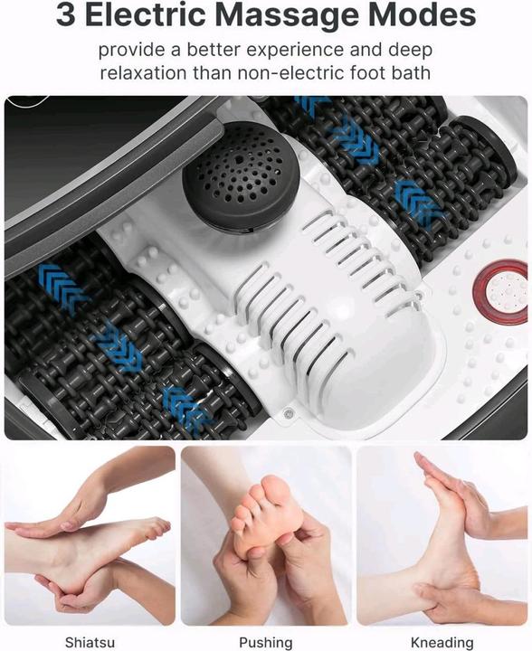 Actual product image Renpho Pro Shiatsu Fussbad