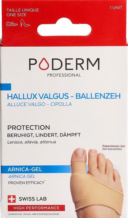 Actual product image Poderm Schutzorthese für Hallux Valgus