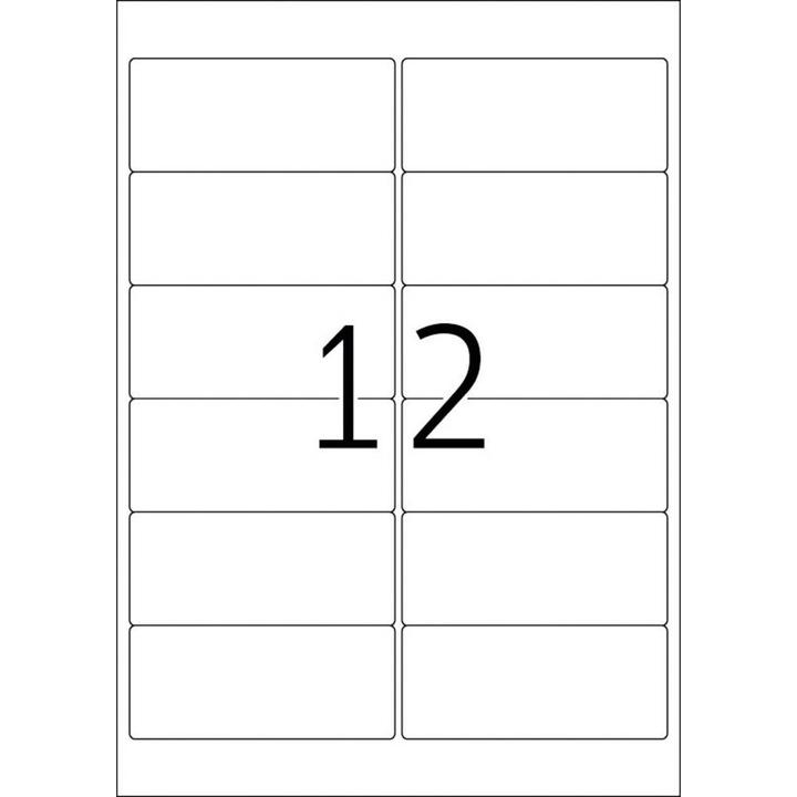 Actual product image HERMA Weatherproof labels A4