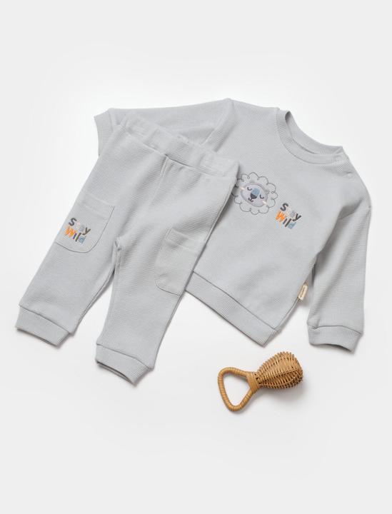 Produktbild BabyCosy Set aus Hose und langärmeligem Hemd (74)