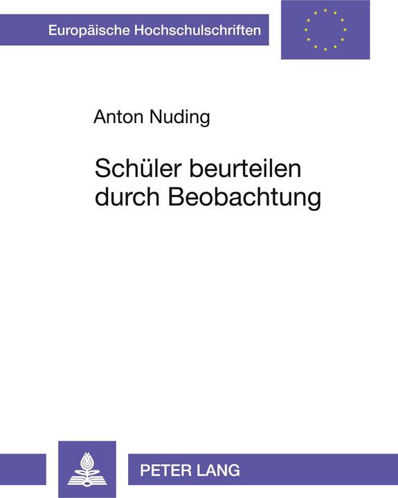 Energie-Label Schüler beurteilen durch Beobachtung (Deutsch, Anton Nuding, 1999)