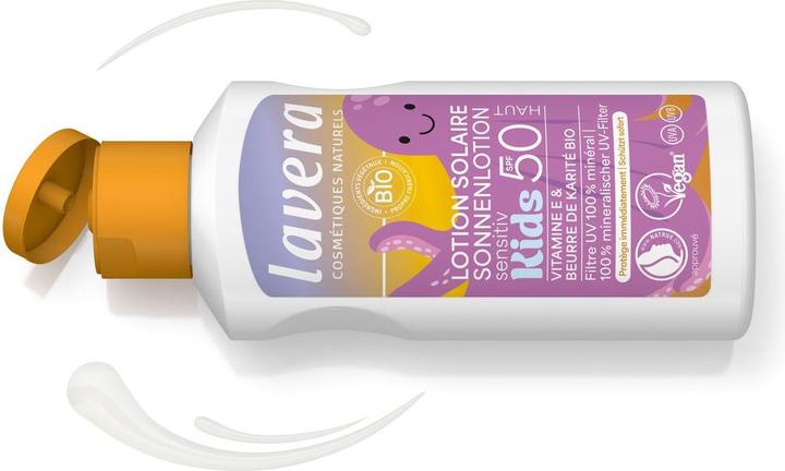 Produktbild Lavera Kids sensitiv (Sonnencreme, SPF 50, 100 ml)