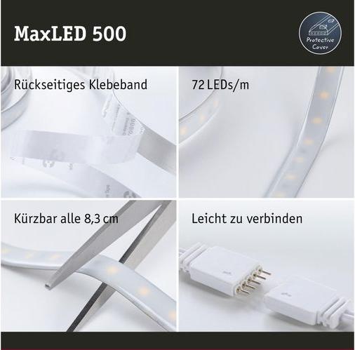 Immagine prodotto Paulmann Set di strisce MaxLED 500 (RGBW, 500 cm, Interno)