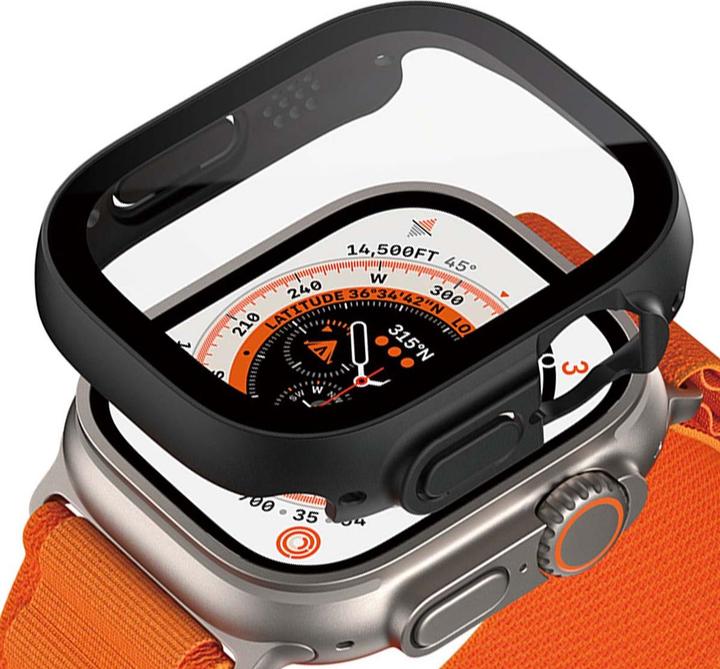 Produktbild PanzerGlass Screen Protector Full Body Apple Watch 2023 49mm with D3O black (Apple Watch Ultra)