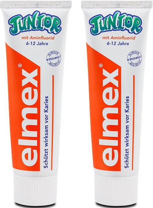 Immagine prodotto Elmex Dentifricio Junior 6 - 12 anni (2x) (150 ml)