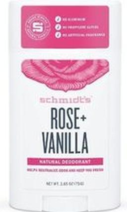 Produktbild Schmidt's Rose & Vanilla Natural (Stick, 75 g)