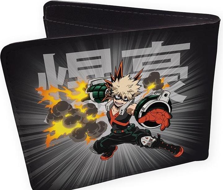 Actual product image ABYstyle MY HERO ACADEMIA - Wallet Izuku Bakugo - Vinyl