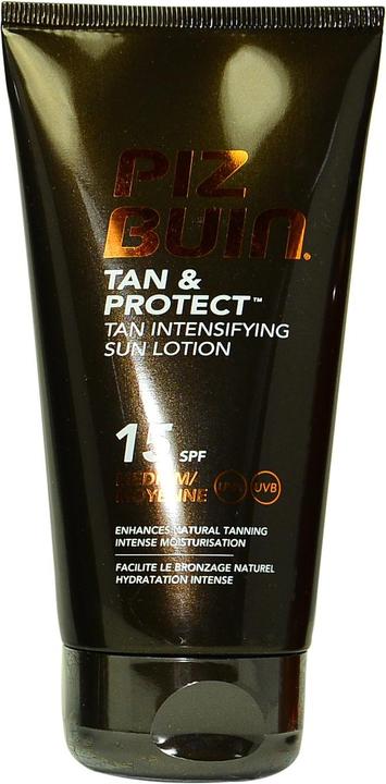 Piz Buin Tan and Protect Lotion SonnenSchutzFaktor 15/30 (Sonnenlotion, SPF 15, 150 ml, 170 g)