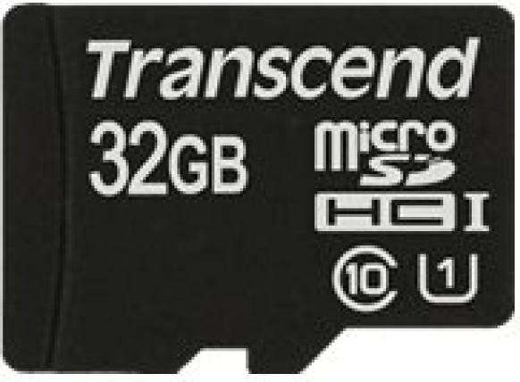 Actual product image Transcend Premium 400x (32 GB, microSDHC, U1, UHS-I)