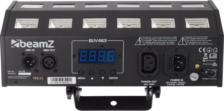 Actual product image BeamZ UV headlight BUV463 (3 W, LED)