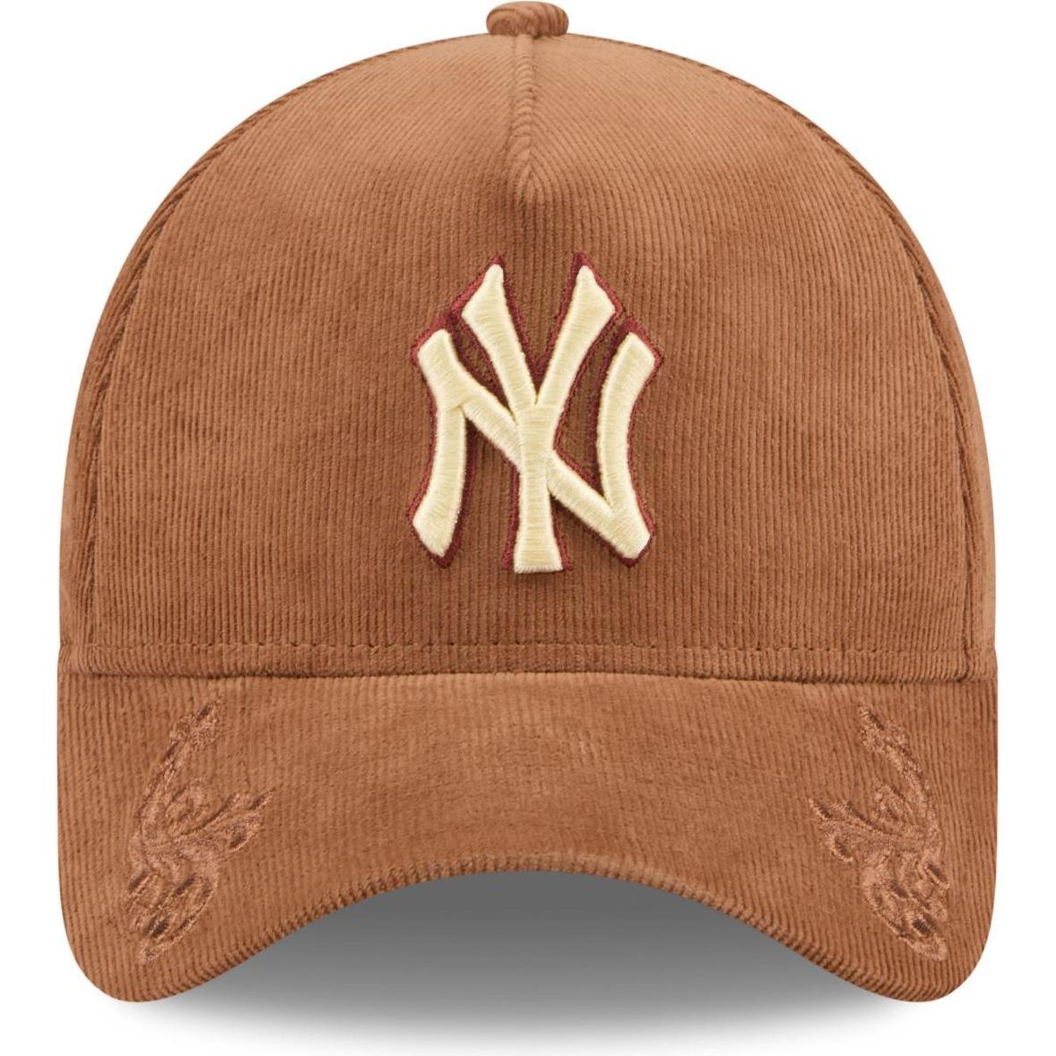 Thumbnail - New Era, Herren, Cap, A-Frame Snapback Cap KORD New York Yankees peanut, Braun, (One Size)