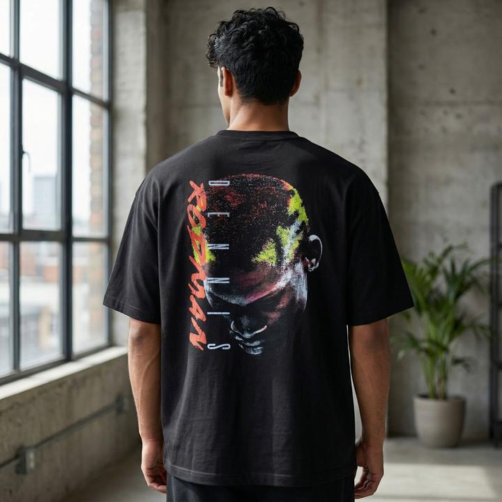Produktbild Mitchell & Ness Boxy Shirt - BACK FACE Dennis Rodman - M (M)