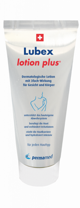 Actual product image Lubex anti-age Lotion Plus - Extra Mild (Body cream, 200 ml)