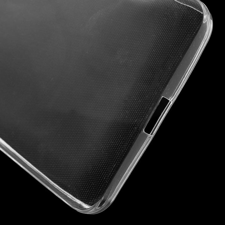 Actual product image König Design Microsoft Lumia 640 XL Sleeve Transparent Silicone Case Clear Mobile Phone Cover (Microsoft Lumia 640 XL)