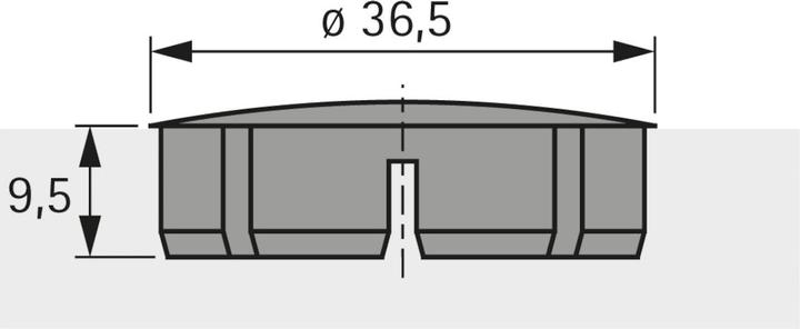 Actual product image Hettich Cover caps ø 35 mm