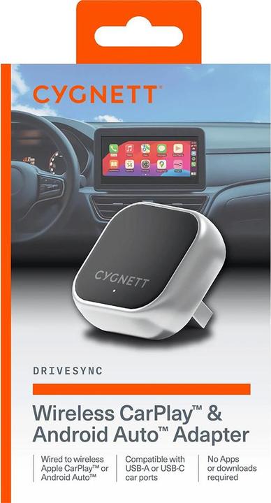 Produktbild Cygnett Adattatore wireless DriveSync per Android Auto e Apple Car Play (CY5669WLCCH)