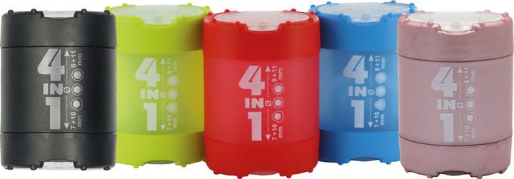 Image du produit Kum Taille-crayons 4 en 1 noir