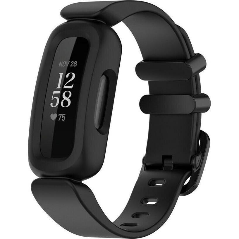 Strap-it Silikonarmband (Silikon, Ace 3), Uhrenarmband, Schwarz