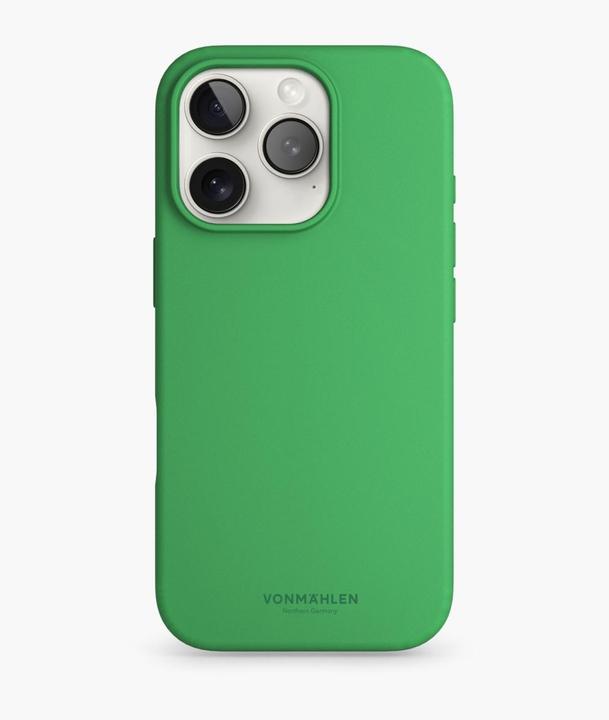 Actual product image Vonmählen Soft Silicone Case for iPhone 16 Pro Green Haven (Apple iPhone 16 Pro)