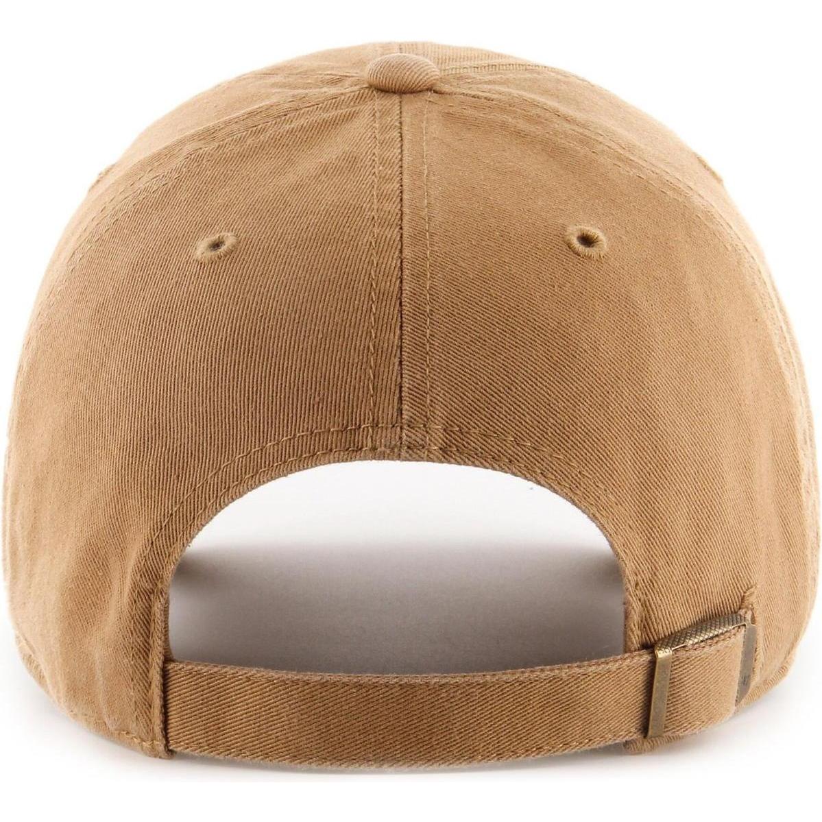 Thumbnail - 47 Brand, Herren, Cap, Strapback Clean Up Los Angeles Dodgers, Beige