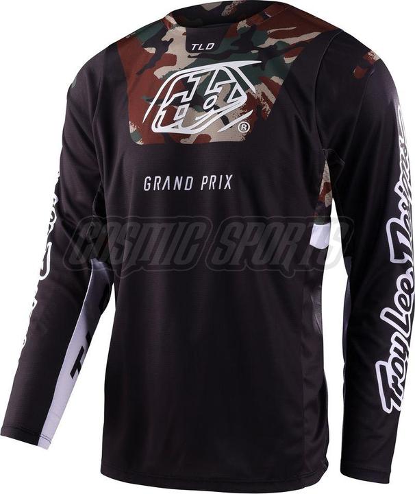 Produktbild Troy Lee Designs GP Pro Jersey, Blends Camo, black/green, XXL (XXL)