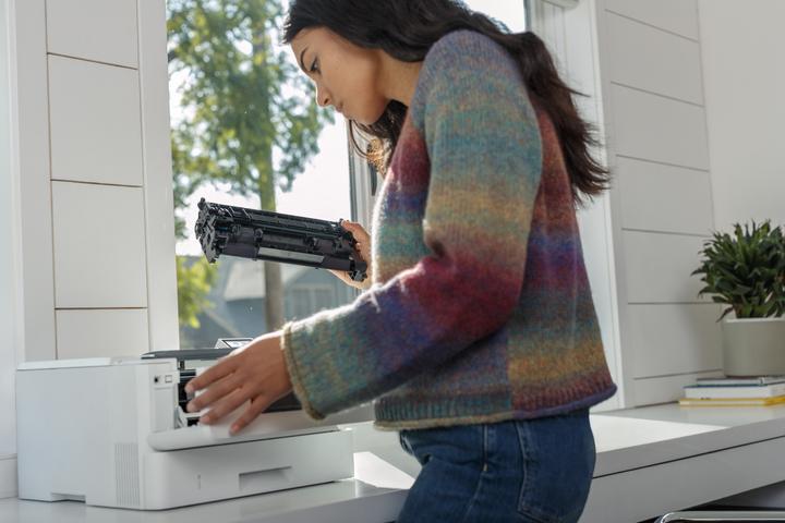 Actual product image HP LaserJet Enterprise M406dn Mono, Laser, 38ppm (Laser, Black and white)