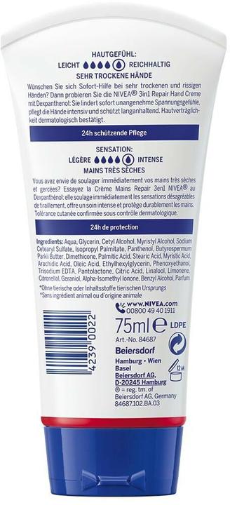 Productafbeelding NIVEA Reparatie 3in1 (75 ml)