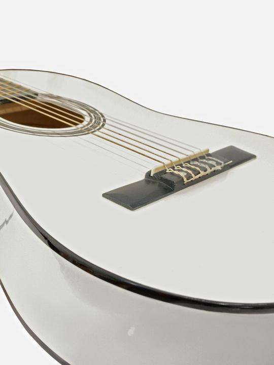 Actual product image Dimavery AC-303 classical guitar 3/4, white (Acoustic guitar)