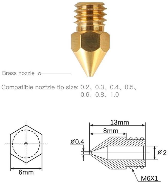 Produktbild Creality Düsen-Set (Düse)