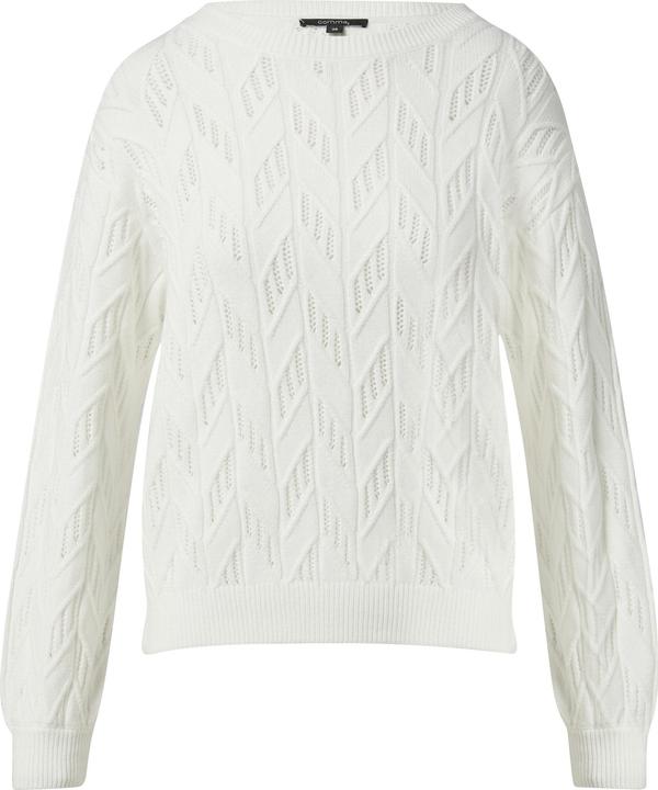 Actual product image Comma Strickpullover Relaxed-Fit-Strickpullover mit Strukturmuster (38)