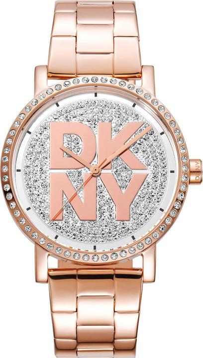 Produktbild DKNY Soho Logo Damenuhr (36 mm)