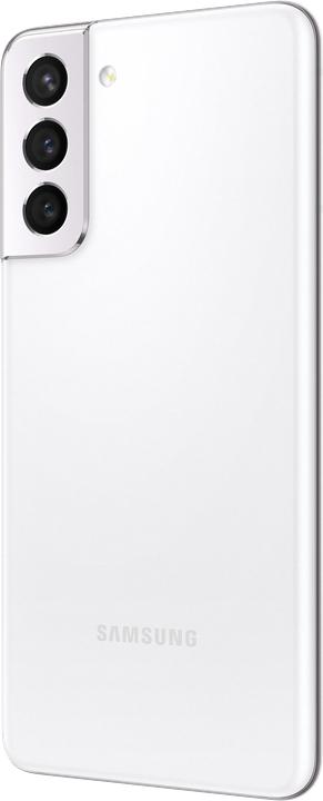 Actual product image Samsung Galaxy S21 (128 GB, Phantom White, 6.20", Dual SIM, 5G)