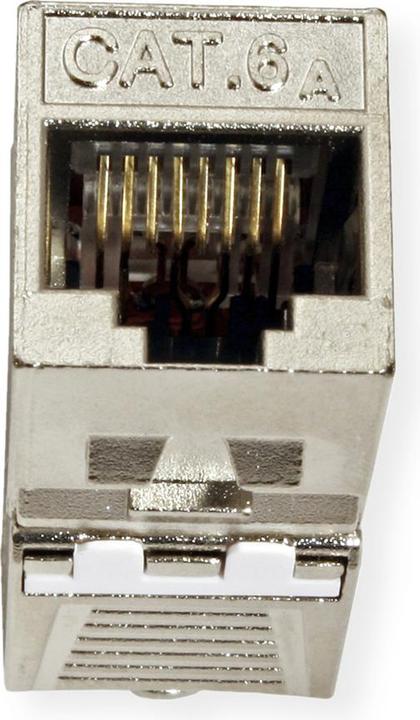 Produktbild Roline C6A Keystone STP180°,werkzeuglos (UTP, CAT6a)