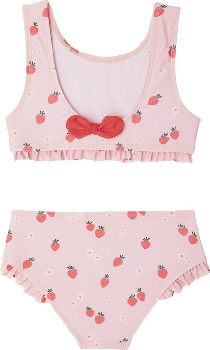 Actual product image Vertbaudet Mädchen Bikini mit Erdbeeren und Volants