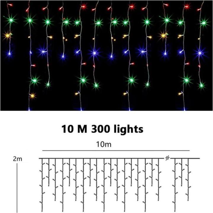 Immagine prodotto Cover-Discount Solar Lichterkette Vorhang (10 m)