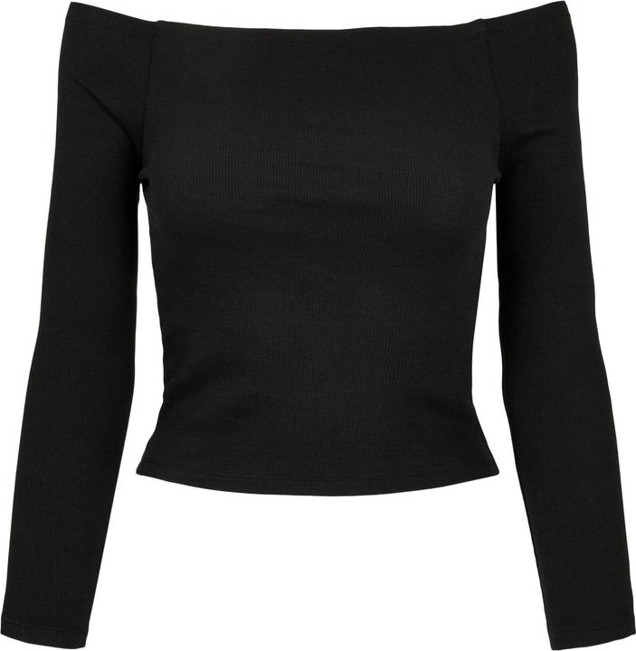 Immagine prodotto Urban Classics Donna Off Shoulder Rib Longsleeve - 16497 (4XL)