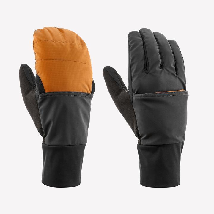 Actual product image Wedze Ski gloves mittens adult touring skis - 2-in-1 waterproof (S)